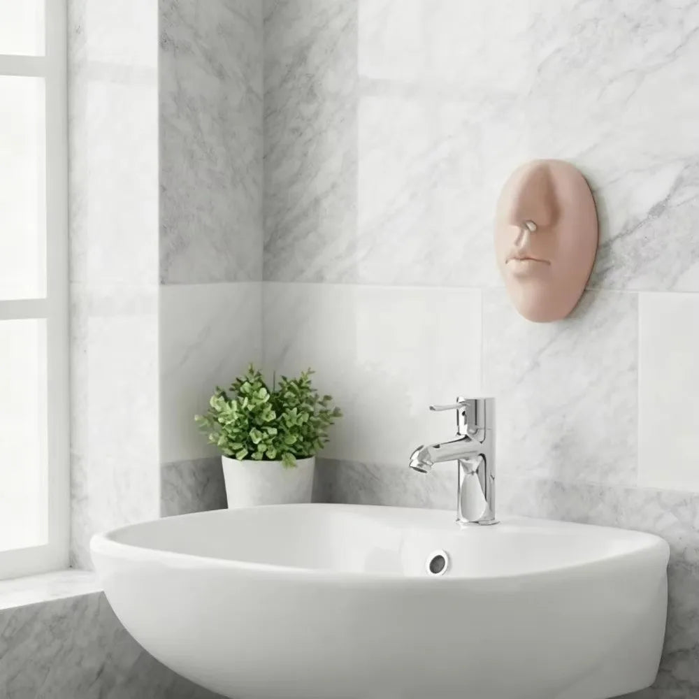 Funny Nose Soap Dispenser – Wall-Mounted Quirky Shower Gel & Liquid Soap Holder (Gag Gift)