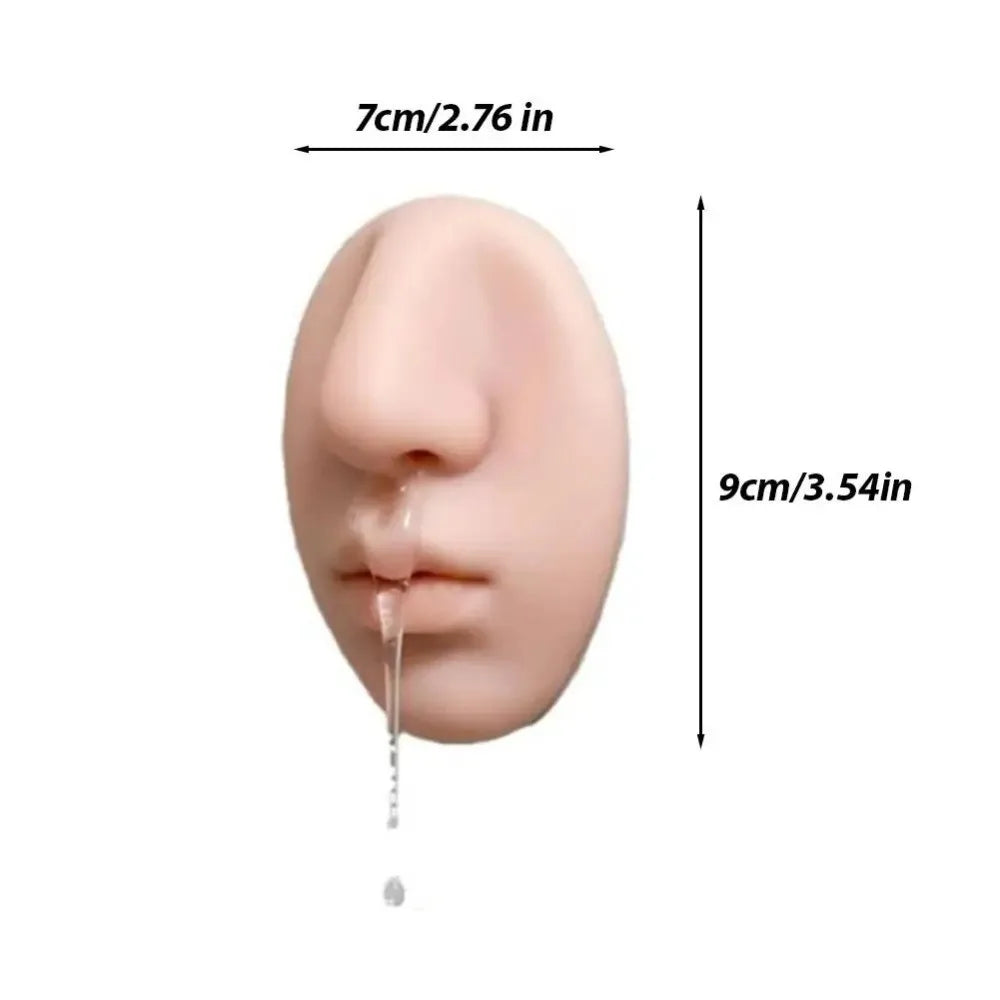 Funny Nose Soap Dispenser – Wall-Mounted Quirky Shower Gel & Liquid Soap Holder (Gag Gift)