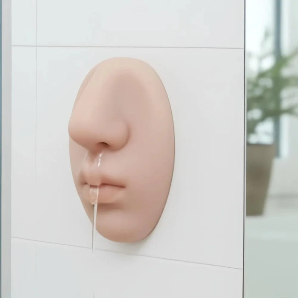 Funny Nose Soap Dispenser – Wall-Mounted Quirky Shower Gel & Liquid Soap Holder (Gag Gift)